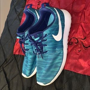 Blue Nike Shoes